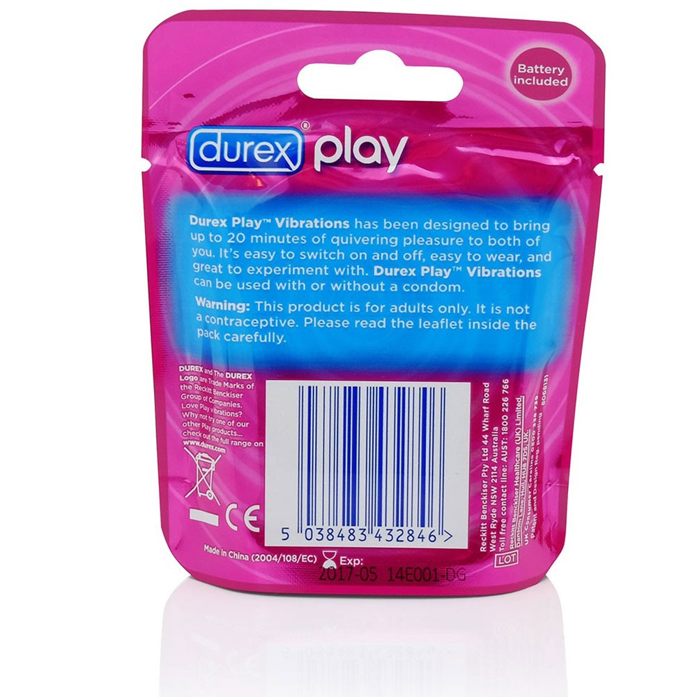 Durex Play Inel Vibrator - VreauPrezervative.ro Prezervativ Folosit