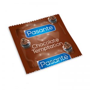 prezervativ pasante chocolate